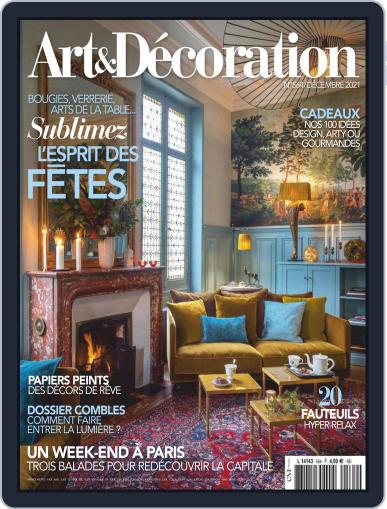 Art & Décoration (Digital) December 1st, 2021 Issue Cover