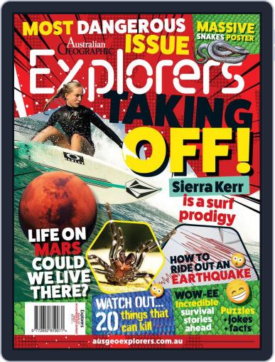 Australian Geographic Explorers (Digital) November 1st, 2021 Issue Cover