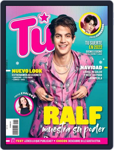 Tú México December 1st, 2021 Digital Back Issue Cover