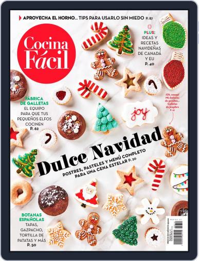 Cocina Fácil December 1st, 2021 Digital Back Issue Cover