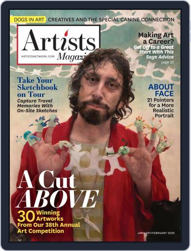 Artists January 1st, 2022 Digital Back Issue Cover