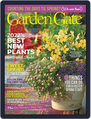 Garden Gate January 1st, 2022 Digital Back Issue Cover