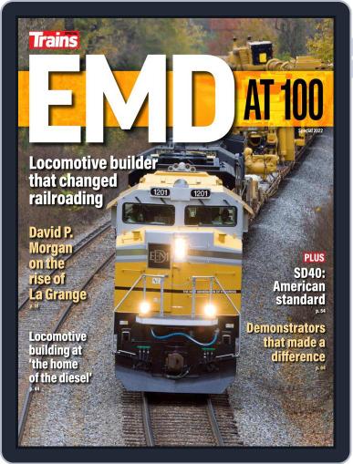 EMD at 100 November 5th, 2021 Digital Back Issue Cover