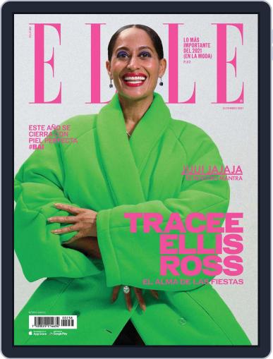 Elle México December 1st, 2021 Digital Back Issue Cover