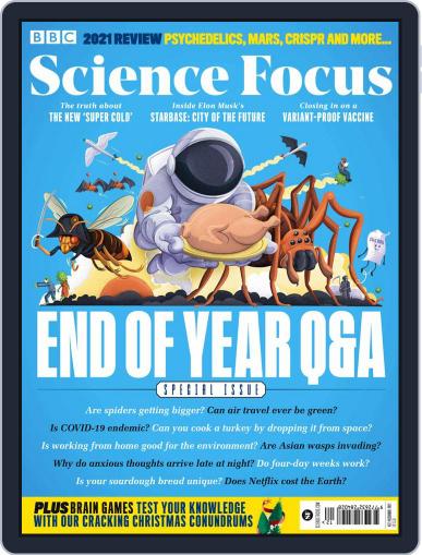 BBC Science Focus December 1st, 2021 Digital Back Issue Cover