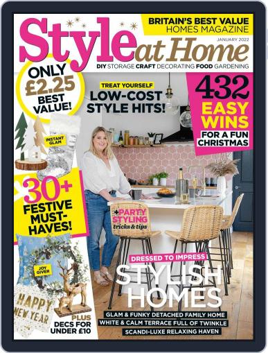 Style At Home United Kingdom January 1st, 2022 Digital Back Issue Cover