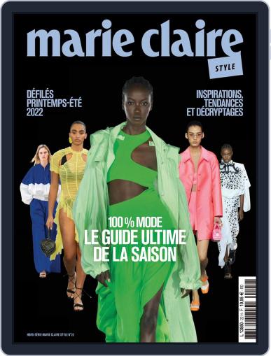 Marie Claire Fashion Shows December 1st, 2021 Digital Back Issue Cover