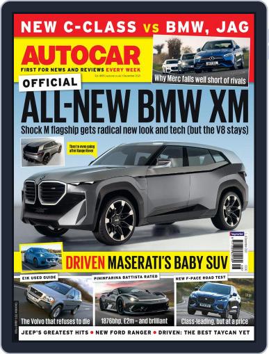 Autocar December 1st, 2021 Digital Back Issue Cover