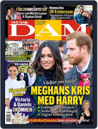Svensk Damtidning December 2nd, 2021 Digital Back Issue Cover