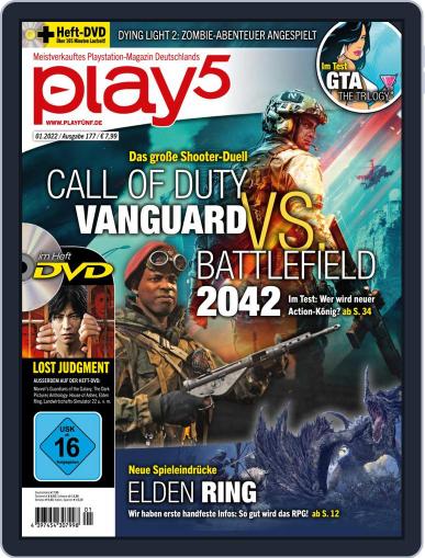 play5 January 1st, 2022 Digital Back Issue Cover