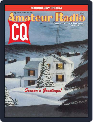 CQ Amateur Radio December 1st, 2021 Digital Back Issue Cover