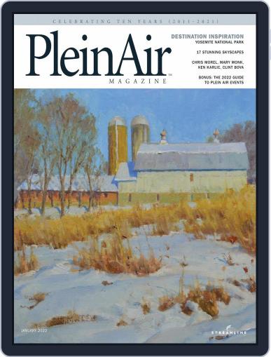 Pleinair December 1st, 2021 Digital Back Issue Cover