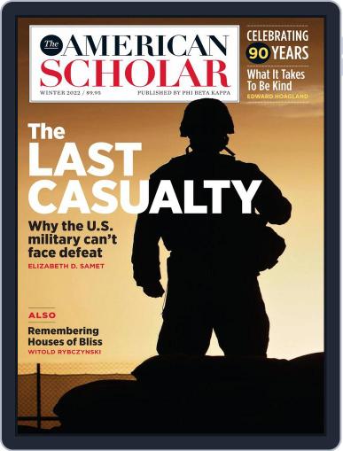 The American Scholar January 1st, 2022 Digital Back Issue Cover