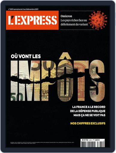 L'express (Digital) December 2nd, 2021 Issue Cover
