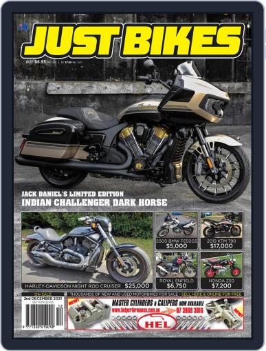 Just Bikes December 22nd, 2021 Digital Back Issue Cover