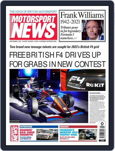 Motorsport News December 2nd, 2021 Digital Back Issue Cover