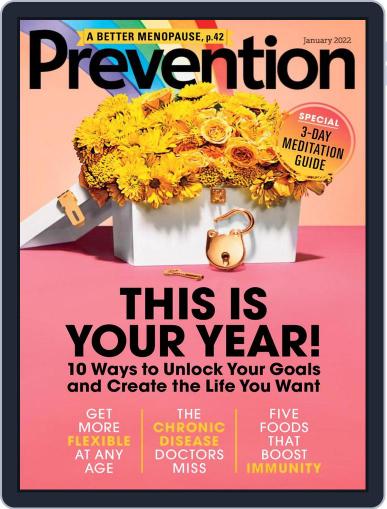 Prevention January 1st, 2022 Digital Back Issue Cover