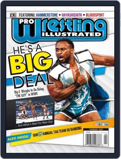 Pro Wrestling Illustrated February 1st, 2022 Digital Back Issue Cover