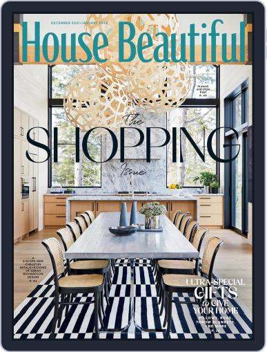 House Beautiful December 1st, 2021 Digital Back Issue Cover