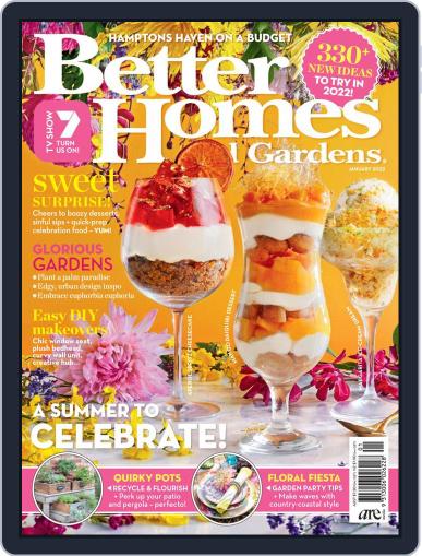 Better Homes and Gardens Australia January 1st, 2022 Digital Back Issue Cover