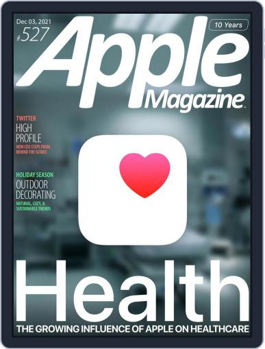 AppleMagazine December 3rd, 2021 Digital Back Issue Cover