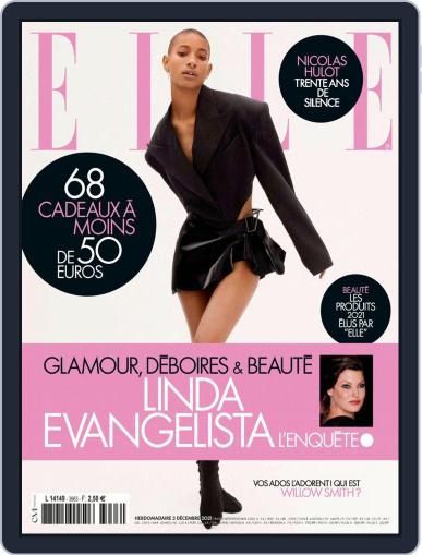 Elle France December 3rd, 2021 Digital Back Issue Cover