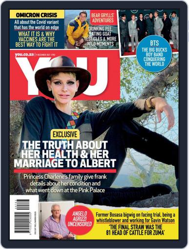 You South Africa December 9th, 2021 Digital Back Issue Cover