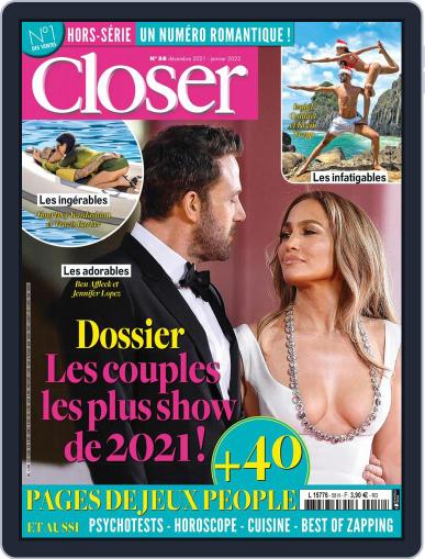 Closer France December 1st, 2021 Digital Back Issue Cover