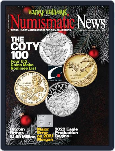 Numismatic News December 14th, 2021 Digital Back Issue Cover