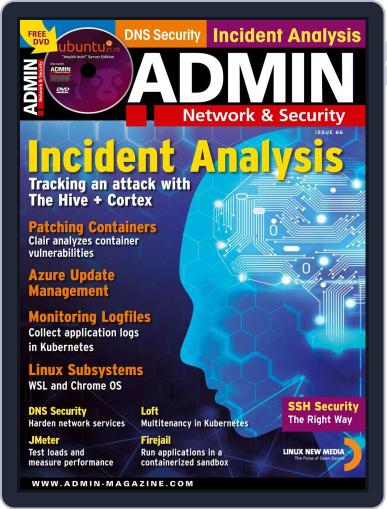 ADMIN Network & Security November 1st, 2021 Digital Back Issue Cover