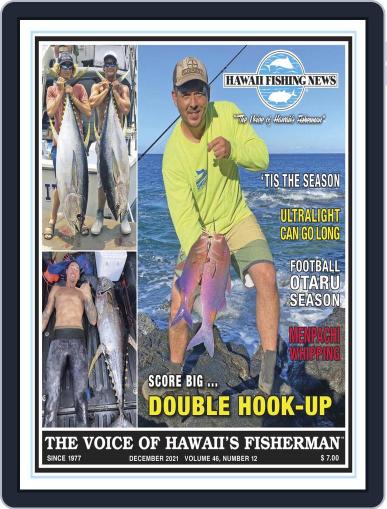Hawaii Fishing News December 1st, 2021 Digital Back Issue Cover