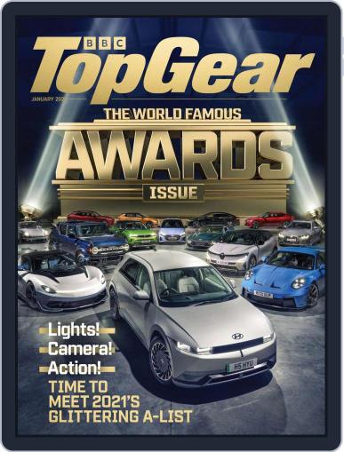BBC Top Gear January 1st, 2022 Digital Back Issue Cover