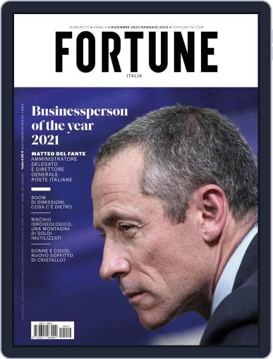 Fortune Italia December 1st, 2021 Digital Back Issue Cover