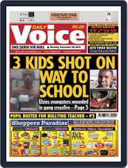 Daily Voice (Digital) Subscription                    December 6th, 2021 Issue