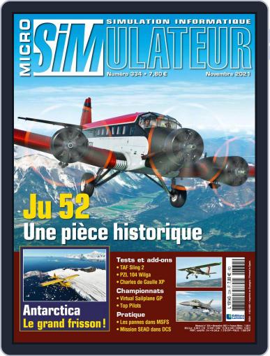 Micro Simulateur November 1st, 2021 Digital Back Issue Cover