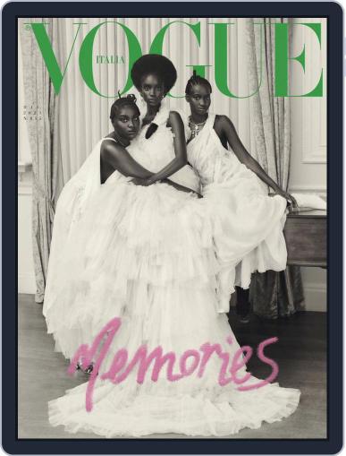 Vogue Italia December 1st, 2021 Digital Back Issue Cover