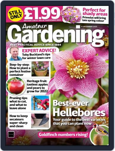 Amateur Gardening December 11th, 2021 Digital Back Issue Cover