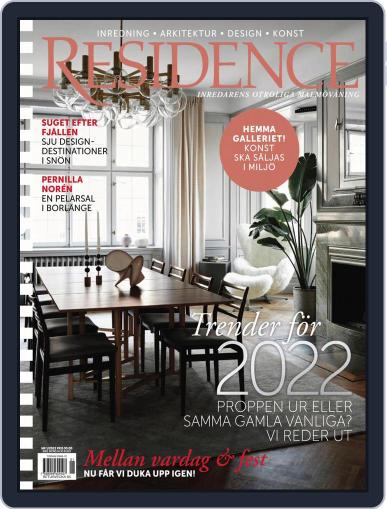 Residence January 1st, 2022 Digital Back Issue Cover