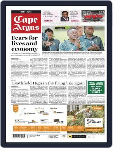 Cape Argus December 7th, 2021 Digital Back Issue Cover