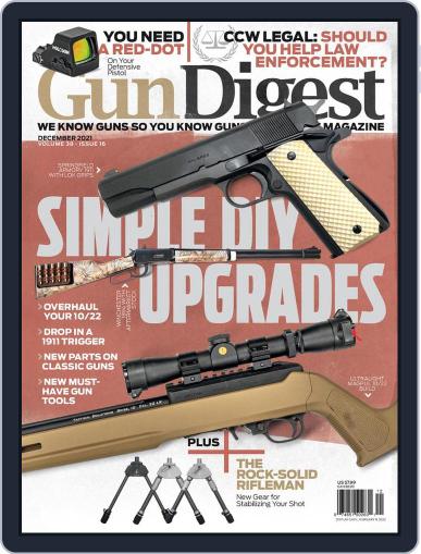 Gun Digest December 1st, 2021 Digital Back Issue Cover