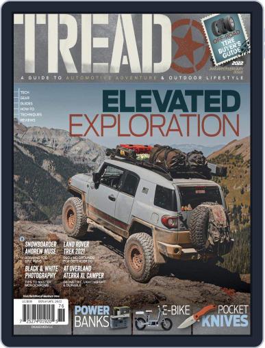 TREAD January 1st, 2022 Digital Back Issue Cover