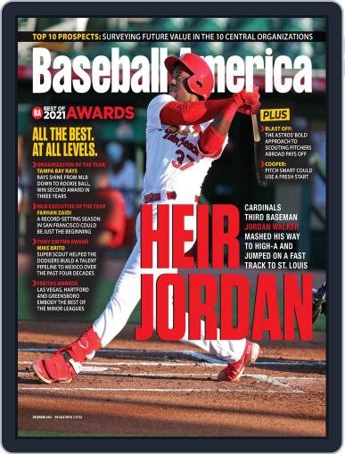 Baseball America December 1st, 2021 Digital Back Issue Cover