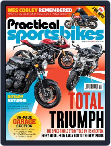 Practical Sportsbikes December 8th, 2021 Digital Back Issue Cover