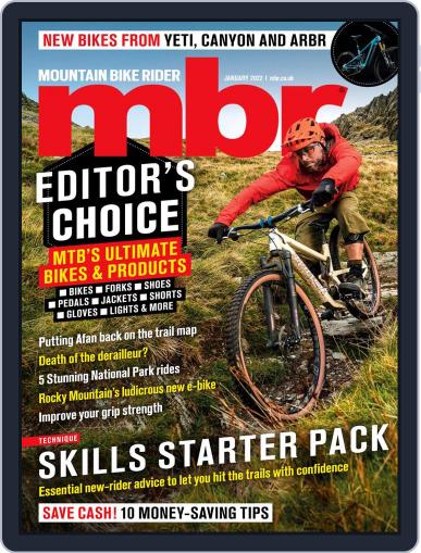 Mountain Bike Rider January 1st, 2022 Digital Back Issue Cover