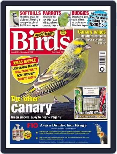 Cage & Aviary Birds December 8th, 2021 Digital Back Issue Cover