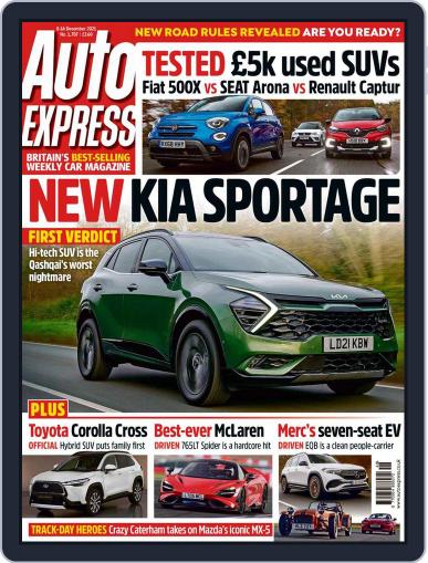 Auto Express December 8th, 2021 Digital Back Issue Cover