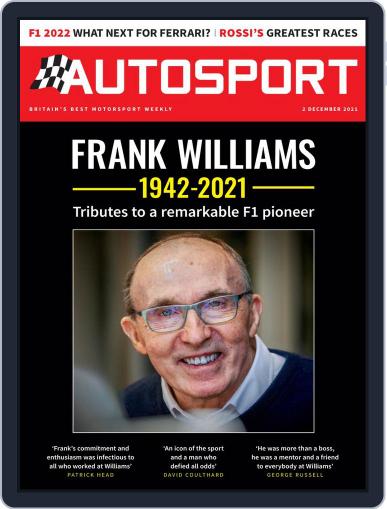 Autosport December 2nd, 2021 Digital Back Issue Cover