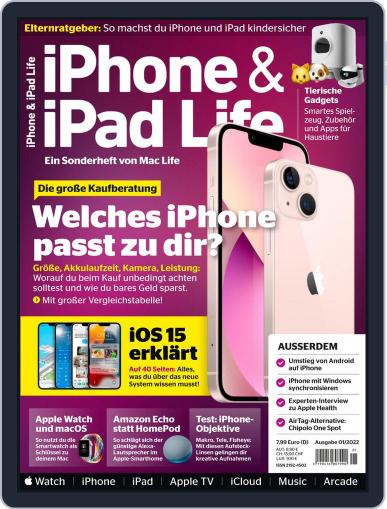 iPhone & iPadLife January 1st, 2022 Digital Back Issue Cover