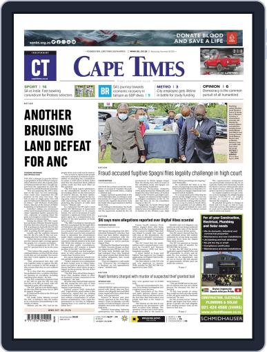 Cape Times December 8th, 2021 Digital Back Issue Cover
