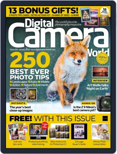 Digital Camera World January 1st, 2022 Digital Back Issue Cover